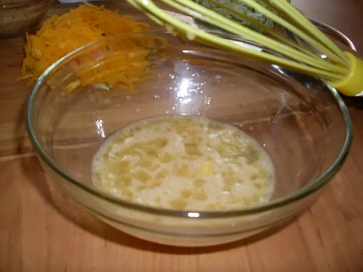 Творожная запеканка с грушей, тыквой и цукини: шаг 2