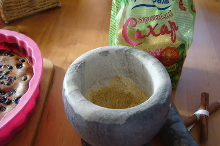 Кекс с чёрной смородиной и корицей.: шаг 8