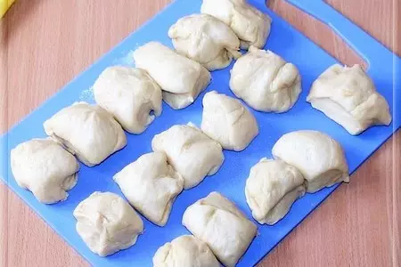 Овсяные булочки с творожной начинкой: шаг 7