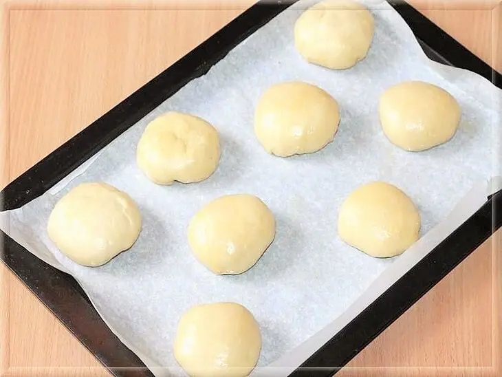 Овсяные булочки с творожной начинкой: шаг 11