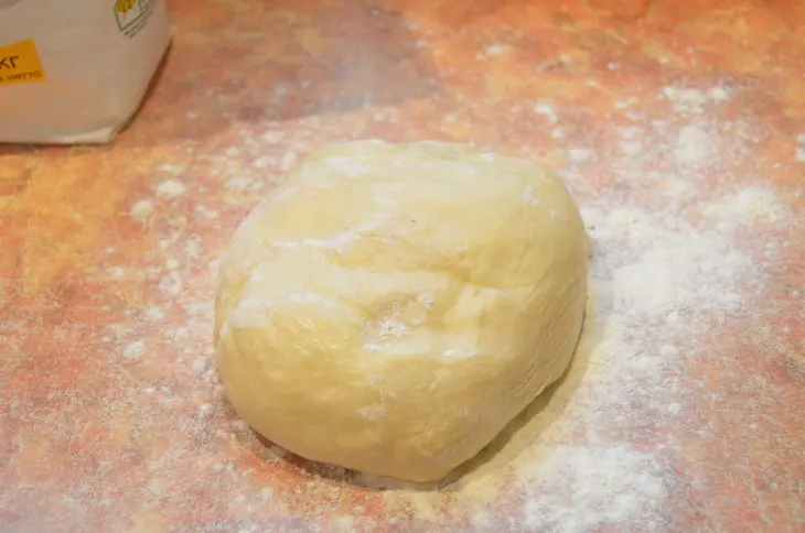 Пирог с куриными сердечками и солеными огурцами: шаг 2