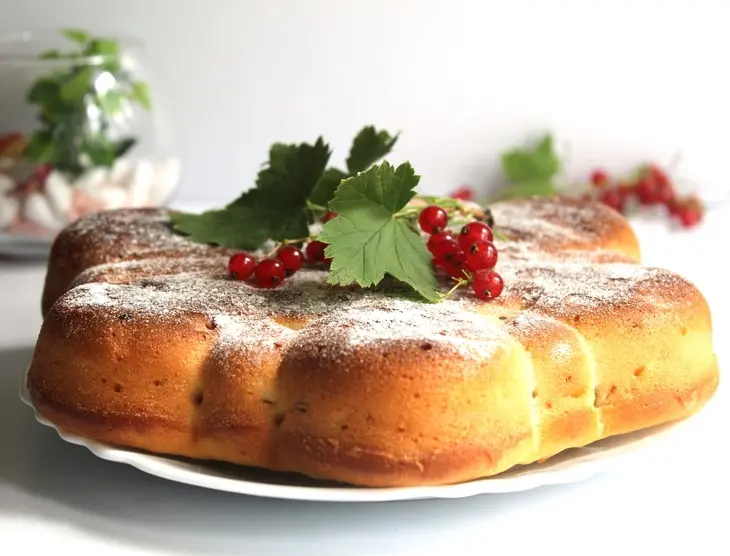 Пирог  с ягодами и семечками: шаг 6