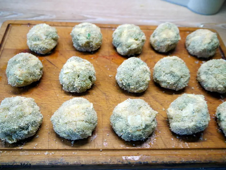 Polpette di melanzane (баклажановые фрикадельки): шаг 5