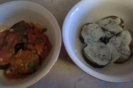 Баклажаны с помидорами и с мацони: шаг 7