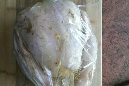 Курочка копченая сочная, самый простой рецепт: шаг 3