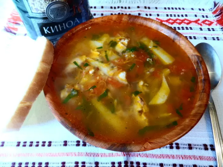 Суп с киноа и овощами: шаг 5