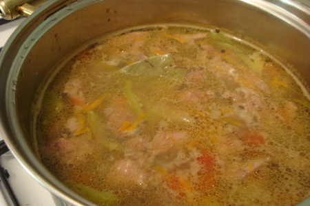 Суп с гречкой и куриной печенью: шаг 6