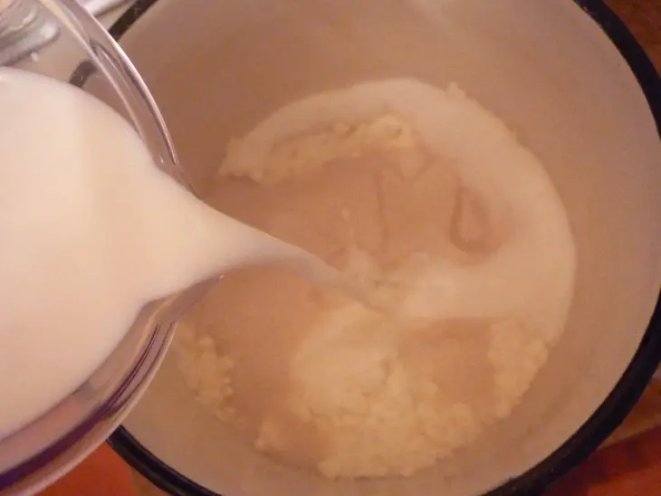 Манговый пломбир с фисташками: шаг 1