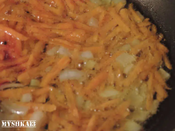Свекольник с молодым мангольдом и рисом: шаг 4
