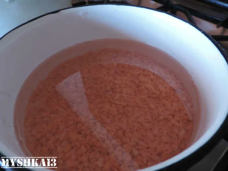 Чечевичная похлебка с копченым цыпленком и каперсами: шаг 2