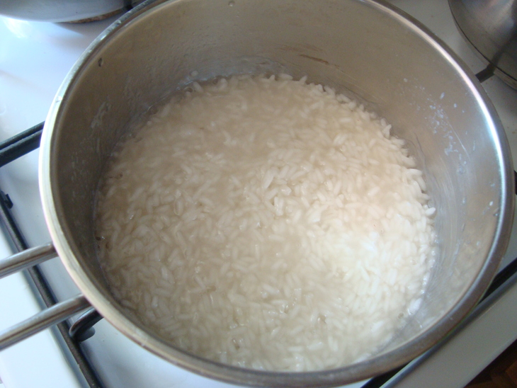 Молочный суп с рисом: шаг 3