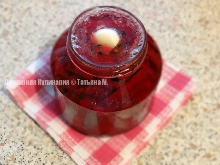 Маринованная свекла для гарнира: шаг 2
