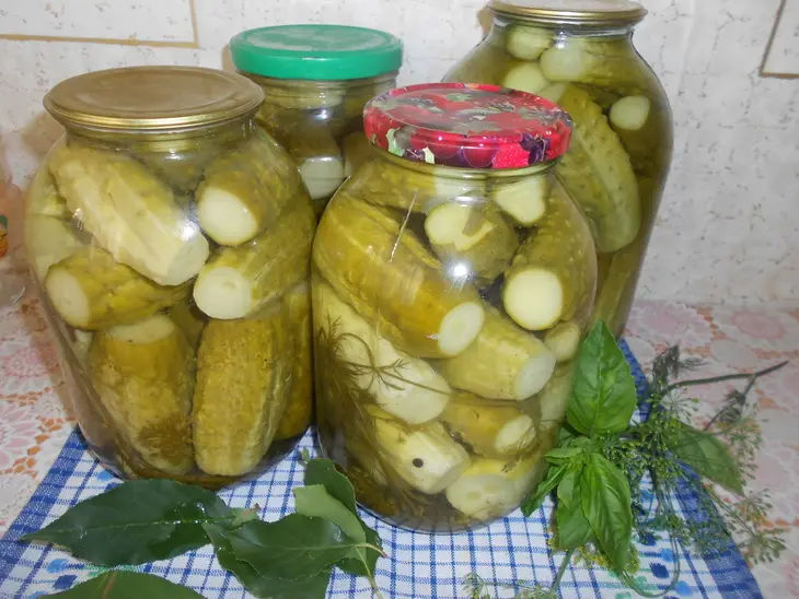 Огурцы классические: шаг 8