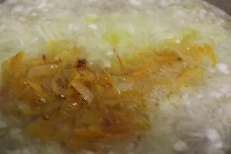 Мясной суп с пшеном, кольраби и кабачком: шаг 11