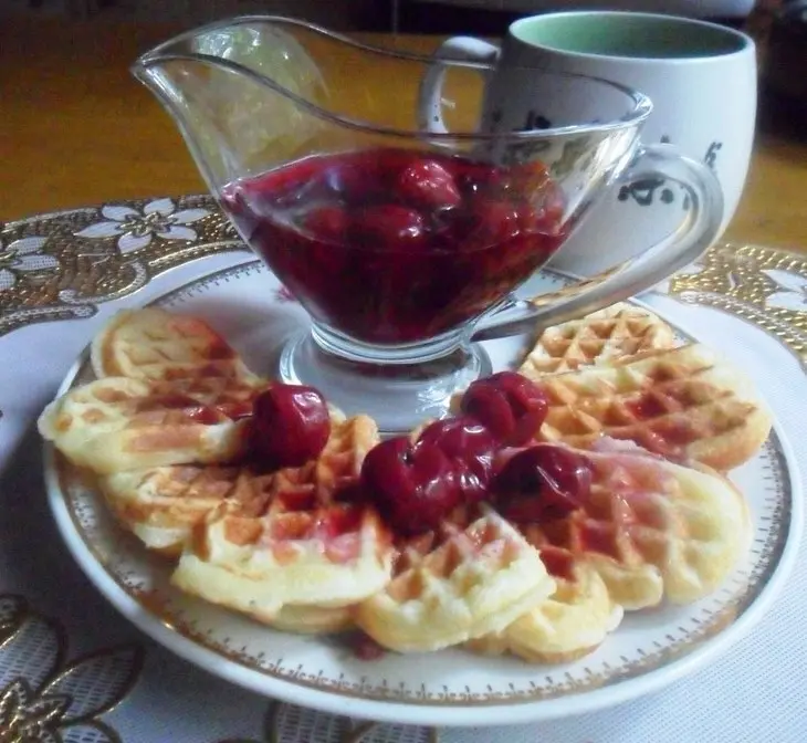 Вафли творожные: шаг 8