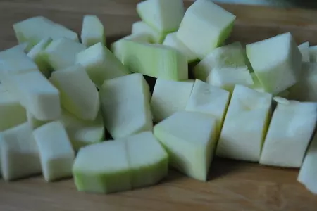 Закуска из кабачков и болгарского перца на зиму: шаг 2