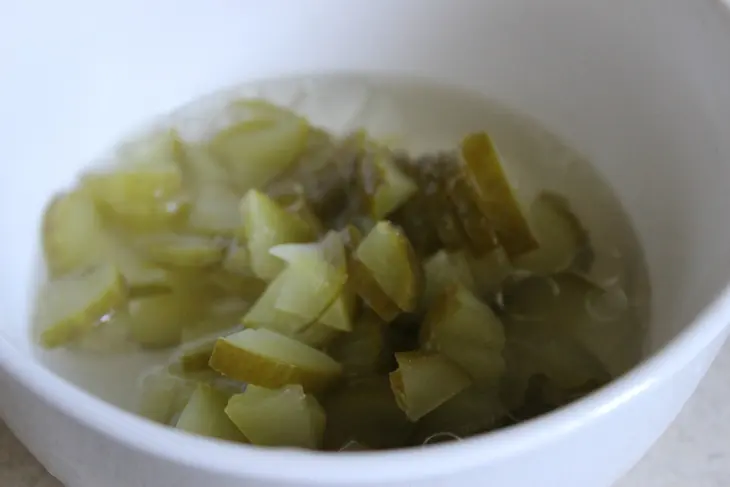 Суп с морской капустой, рисом и кальмарами: шаг 4