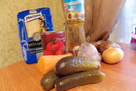 Рассольник с грибами: шаг 2