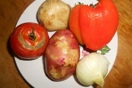 Фасолевый суп с салями: шаг 3