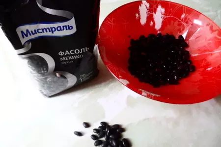 Салат с фасолью и свиным сердцем: шаг 3