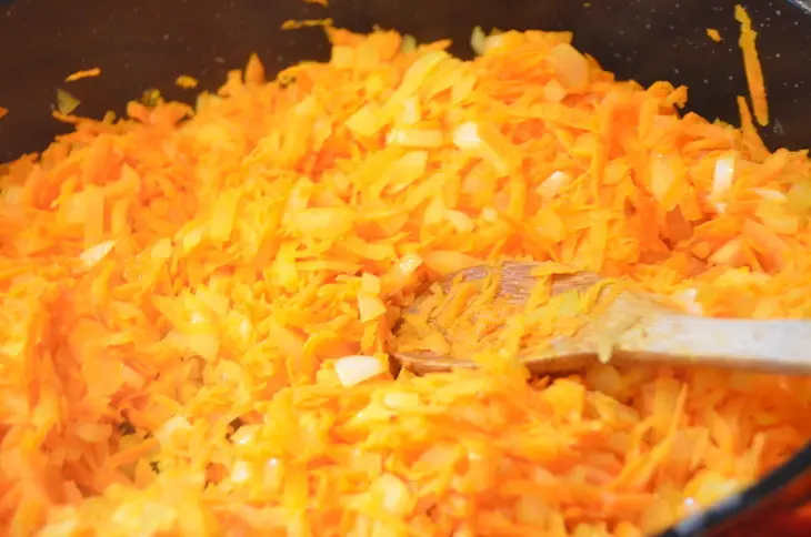 Перец фаршированный бараниной и рисом: шаг 3