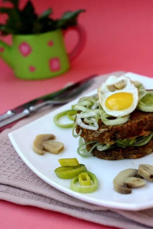 Гречневые бургеры с грибами: шаг 5