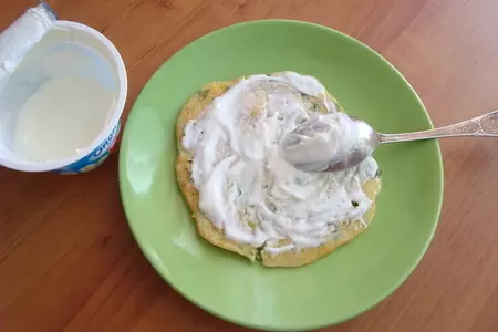 Блины пшённые с припёком и яйцом-пашот: шаг 4