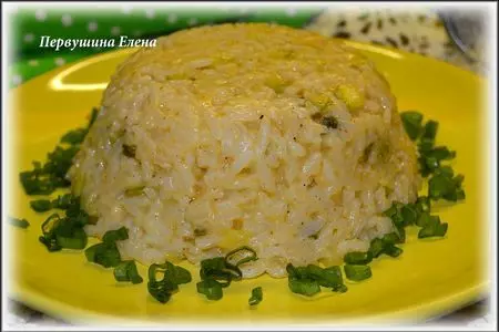 Ризотто с кабачком и плавленным сыром: шаг 8