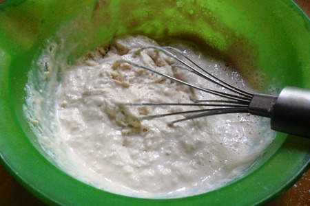 Ванильные вафли на топлёном молоке: шаг 3