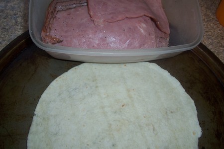 Закусочный пирог из лаваша.: шаг 2