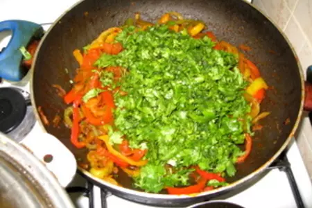 Мясо индейки с болгарским перцем: шаг 7