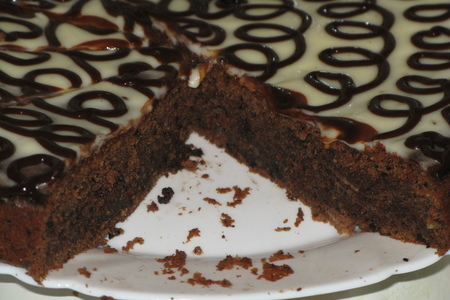 Пирог картофельно-шоколадный с корицей: шаг 8