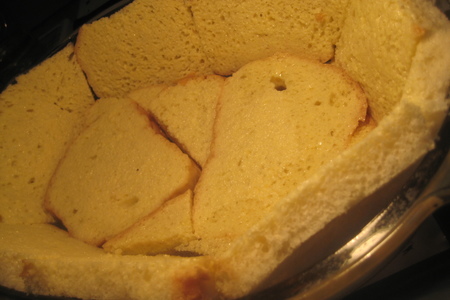 Запеканка с брюссельской капустой, грибами и сыром в белом хлебе.: шаг 4