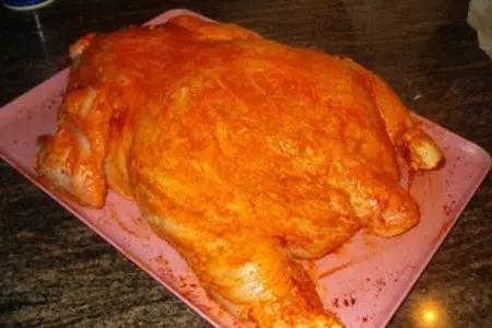 Фаршированная курица без костей.: шаг 2