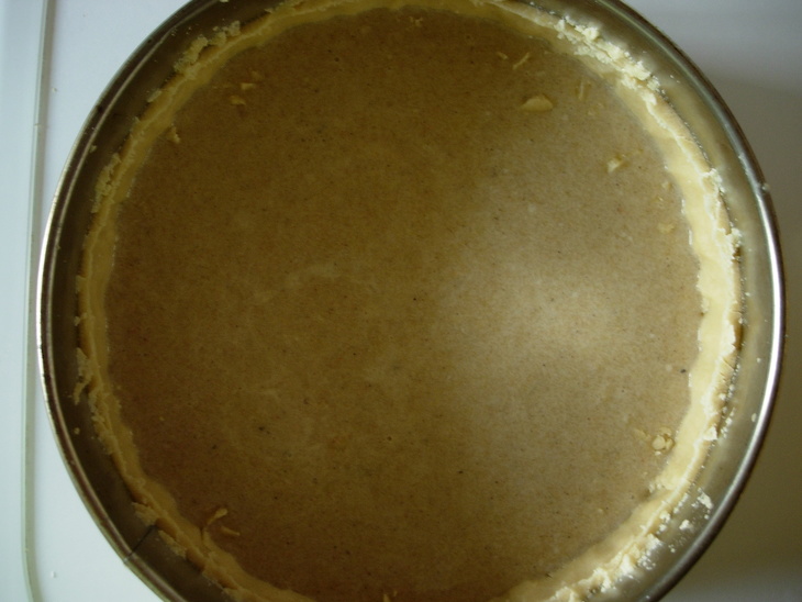 Пирог-пудинг с яблоками, медом и корицей.: шаг 7