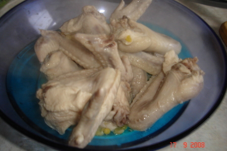 Гороховый суп с куринными крылышками: шаг 2
