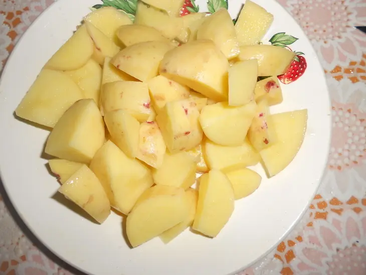 Пшенная каша с картофелем по-деревенски: шаг 2