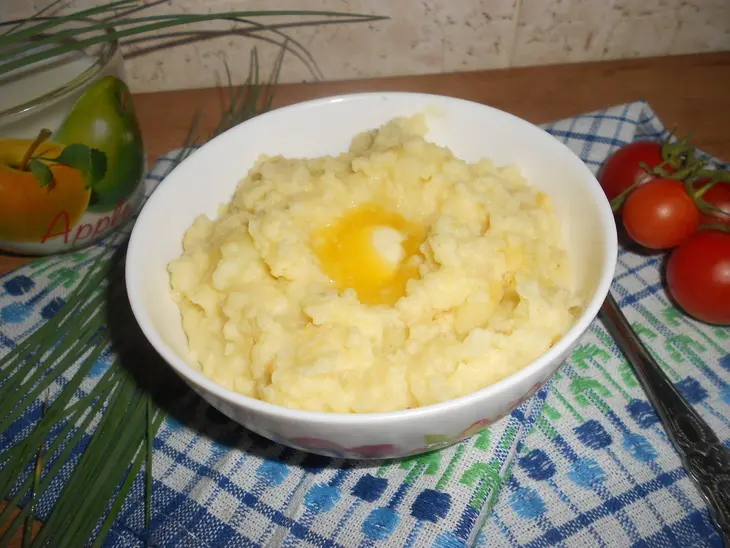 Пшенная каша с картофелем по-деревенски: шаг 5