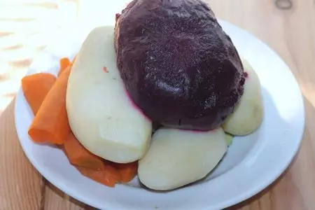 Салат из картофеля с фасолью: шаг 2