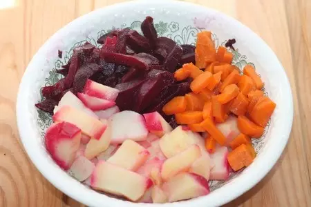 Салат из картофеля с фасолью: шаг 3