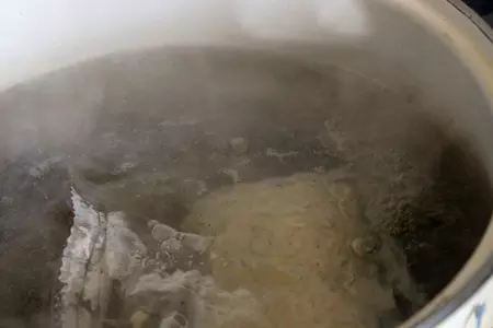 Салат с сардинами и рисом басмати: шаг 2