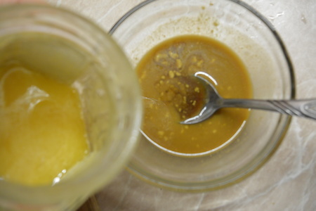 Шашлык из сердечек, маринованных в горчично-медовом маринаде: шаг 2