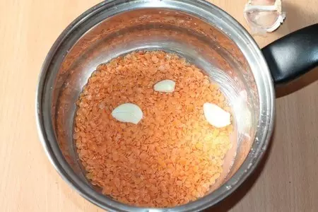 Теплый салат с мятой и чечевицей: шаг 2