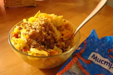 Камбала с гречкой и имбирём: шаг 6