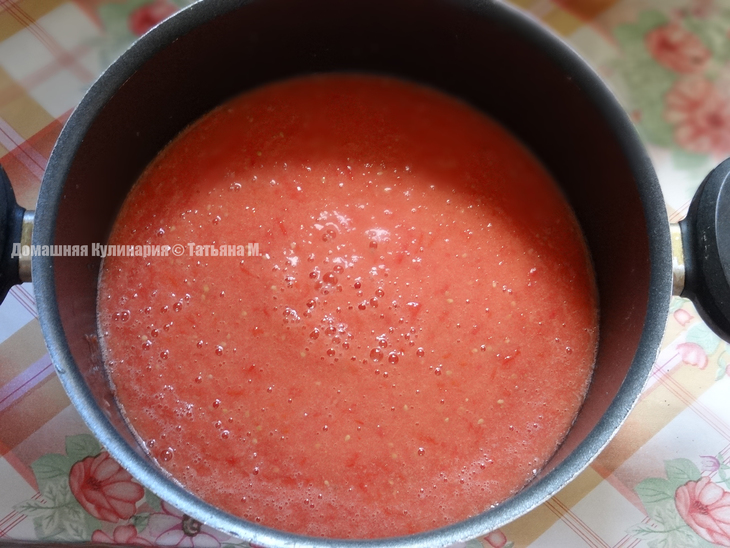 Баклажаны в томатном соусе: шаг 2