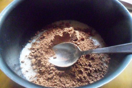 Вафельный торт с шоколадным кремом "чарующий шоколад": шаг 1