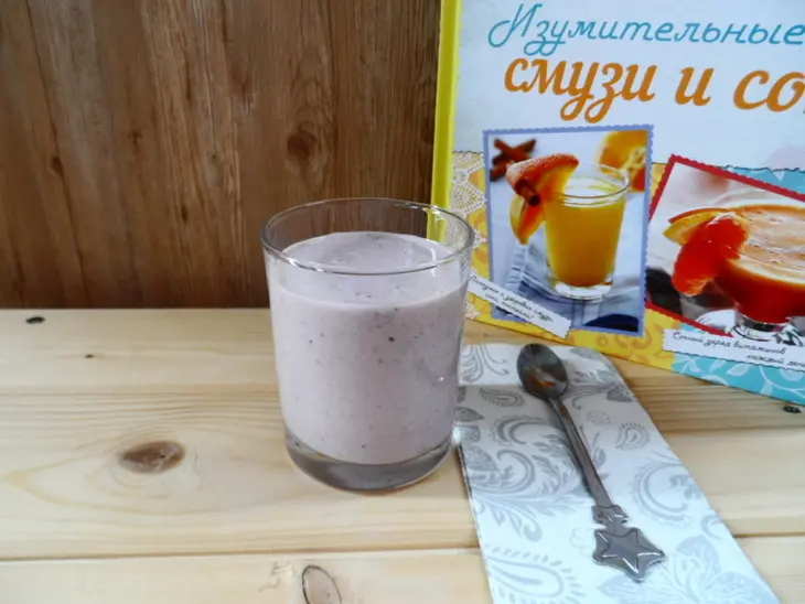 Смузи на завтрак с овсяными хлопьями: шаг 4