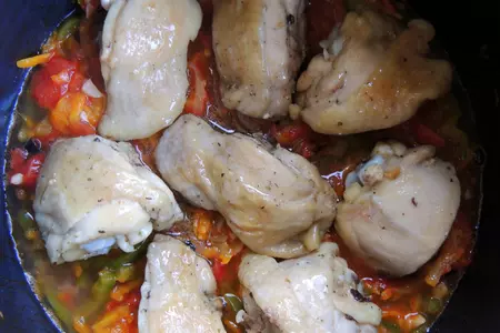Гречка с овощами и курицей в мультиварке: шаг 8
