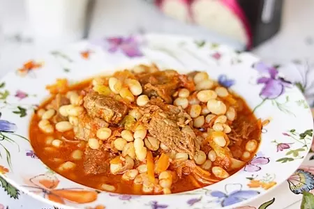 Говядина с фасолью и овощами: шаг 7