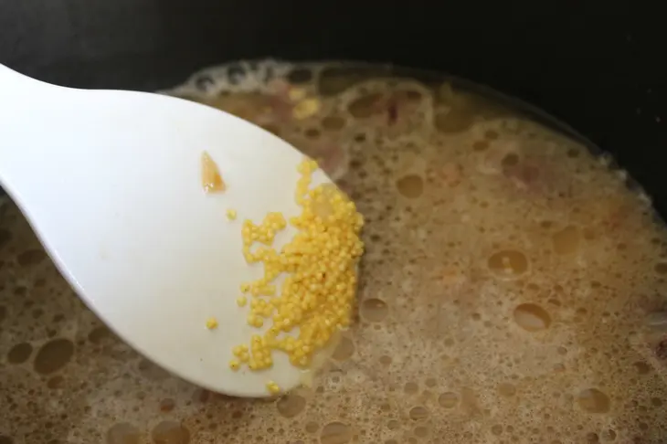 Пшенная каша с мясом: шаг 4